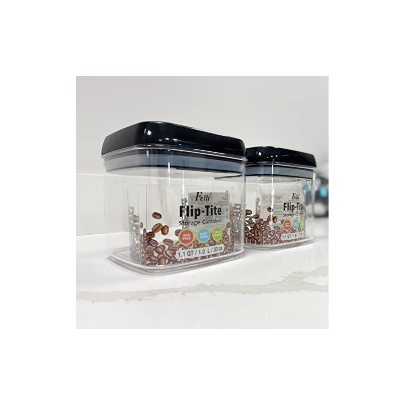 Felli Flip-Tite Storage Container 1.1 QT / 33 OZ