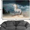 White Horse Birthday Party Banner White Horse Themed the Dust