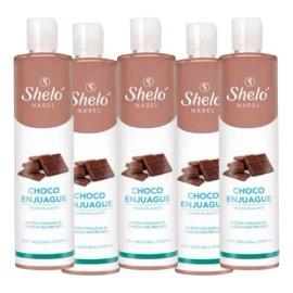 Choco Enjuague Shelo Nabel® 530ml. 5 Piezas