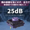 Kailh Silent Purple Swallowtail Mini Quiet Low Profile Key Switches,