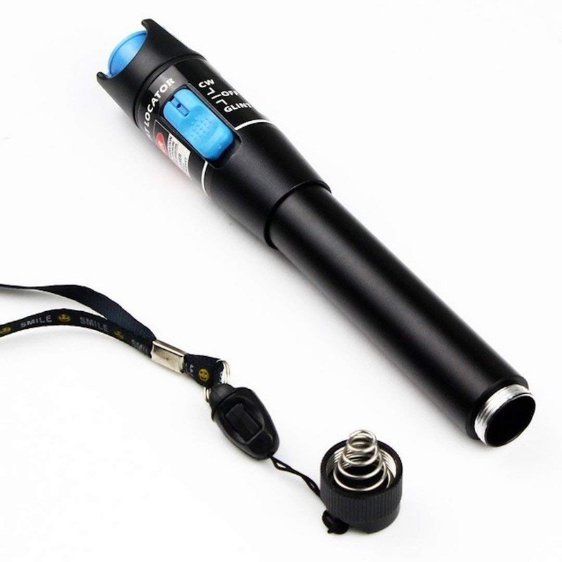 IWISS Optical Fiber Checker, Fault Diagnosis, Red Visible Light Source,