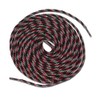 HAIX Shoelaces 905064 Robust Shoelaces Cut Protection Shoe, Black-Grey-Red, Unit