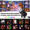 16-Pattern Christmas LED Light Projector – USB Powered Indoor Festive