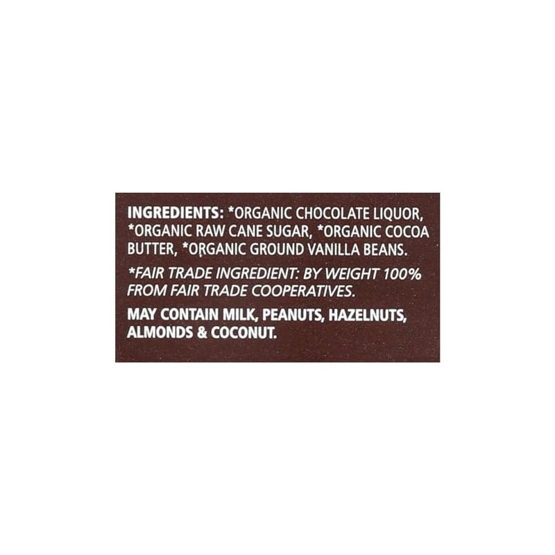 Equal Exchange Organic Extreme Dark Chocolate Bar, 2.8 Ounce (Pack