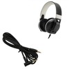Headphone Audio Cable with Microphone, 3.5 mm Braided Nylon Replacement
