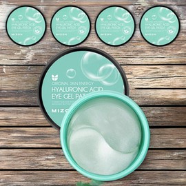 Mizon Eye Patch Ingredients Eye Area Skin Hyaluronic Acid Eye Gel Patches, 5 Pieces, 60 Pieces / 미즈온 아이 패치 성분 눈가 피부 히아루론산 아이 겔 패치 5개 60개입