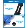 NEWTRY 1:250 to 1:25 Fertilizer Injector for Drip Irrigation Adjustable
