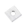 uxcell Square Nuts, M4x10mmx2mm Zinc-Plated Metric Coarse Thread Assortment Kit,