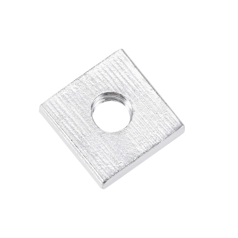 uxcell Square Nuts, M4x10mmx2mm Zinc-Plated Metric Coarse Thread Assortment Kit,