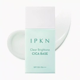 Ipkn 입큰 클리어 브라이톤 시카 톤업베이스 35ml / SPF50 PA++++ 논나노 무기자차 썬크림대용 Ipkn Clear Brightening Shica Tone-Up Base 35ml / SPF50 PA++++ Non-Nano Mineral Sunscreen Substitute