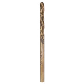 5/32-Inch Cobalt Steel M35 Left Hand Drill Bit for Removing Damaged Bolts and Screws, Pack of 6
