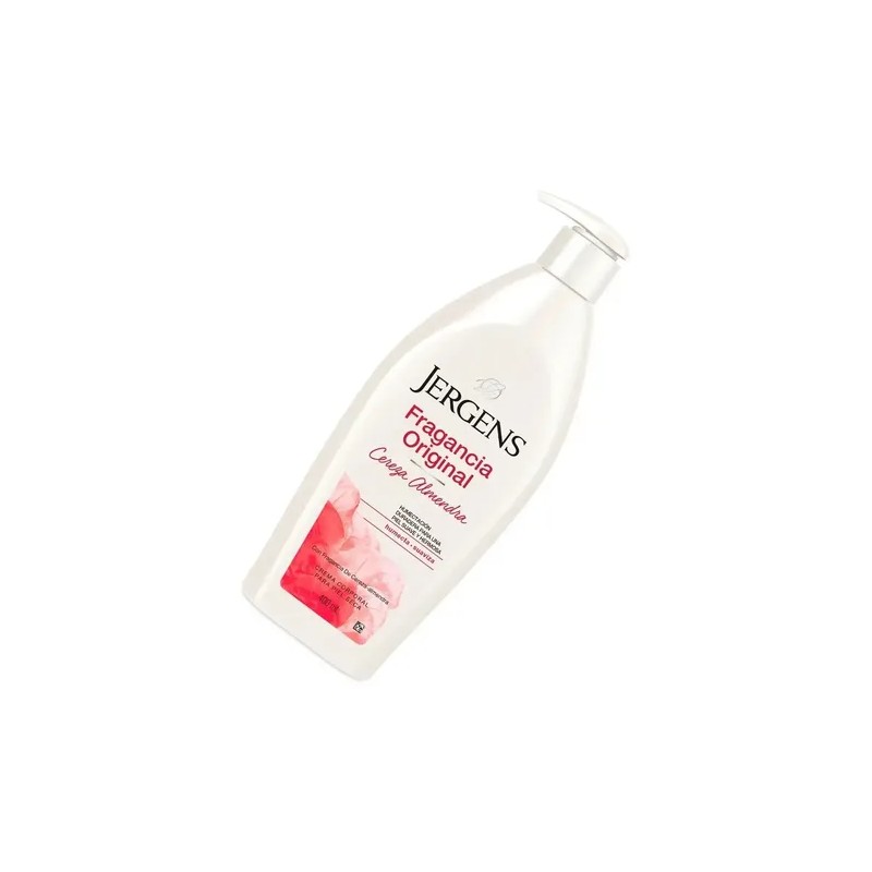 Jergens Crema Corporal Humectante Cereza Almendra Piel Suave