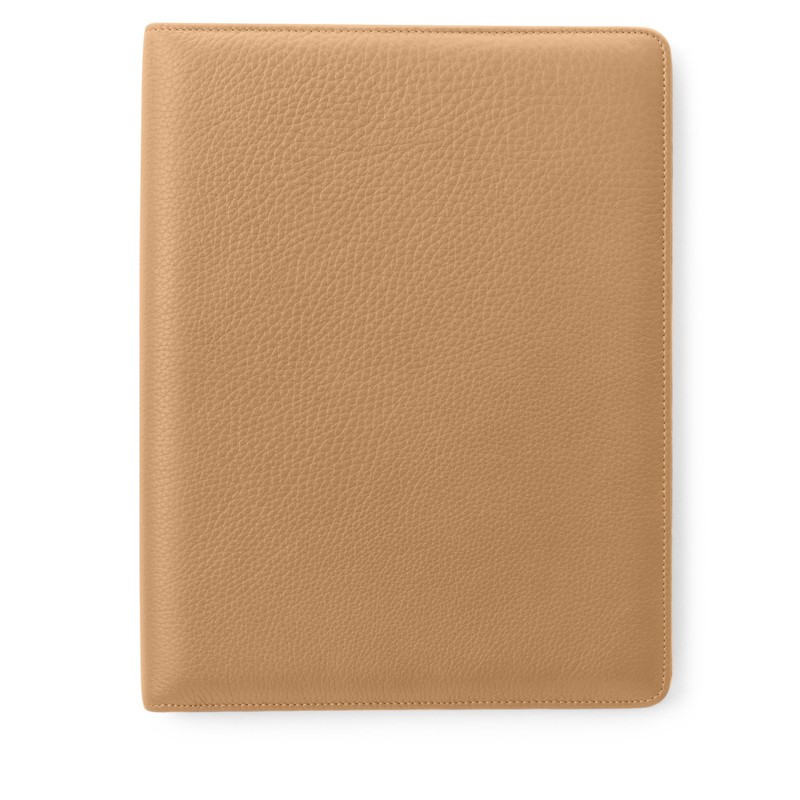 Leatherology Camel Standard Padfolio with Pen Loop