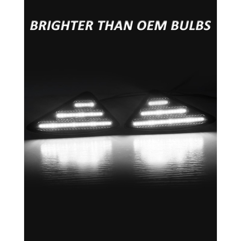 Bestview Side Marker Light Assembly, Turn Signal Lights Compatible for