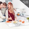 Glass Chopping Board | Non Slip Worktop Saver for Kitchen