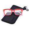 ZUVGEES Retro Style Blue Light Blocking Reading Glasses Big Eyeglass