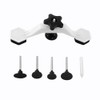 Qiilu Auto Dent Puller Kit Adjustable Dent Remover Tools Paintless