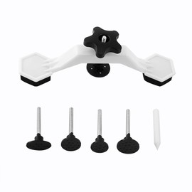 Qiilu Auto Dent Puller Kit Adjustable Dent Remover Tools Paintless Dent Repair Kit Dent Lifter Puller for Car Large