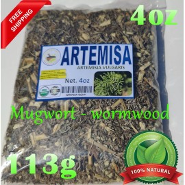 Mexican Herbs 4oz Artemisa hierba Te ,artemisia vulgaris, Mugwort, wormwood, sagewort 113g Tea