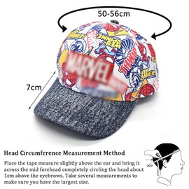 simyron Boys Baseball Cap Adjustable Snapback Fashion Baseball Cap Baseball Cap for Boys Girls Cap Cotton Hat Summer Hat Unisex Sun Hat for Sports Travel, Blue, red