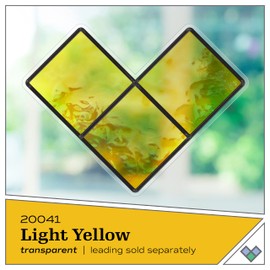 Gallery Glass, Light Yellow Stained Glass 2 fl oz Brilliant Smooth Finish Paint, Perfect for Easy to Apply DIY Arts and Crafts, 20041