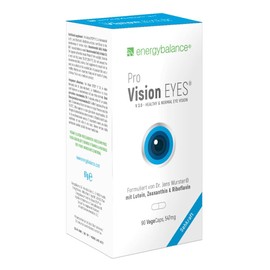 Pro Vision EYES - Eye Vitamins Capsules - Age-Related Macular Degeneration (AMD) - 90 VegeCaps of 547 mg with Vitamin A, C, Zinc, Riboflavin - from EnergyBalance - Quality from Switzerland