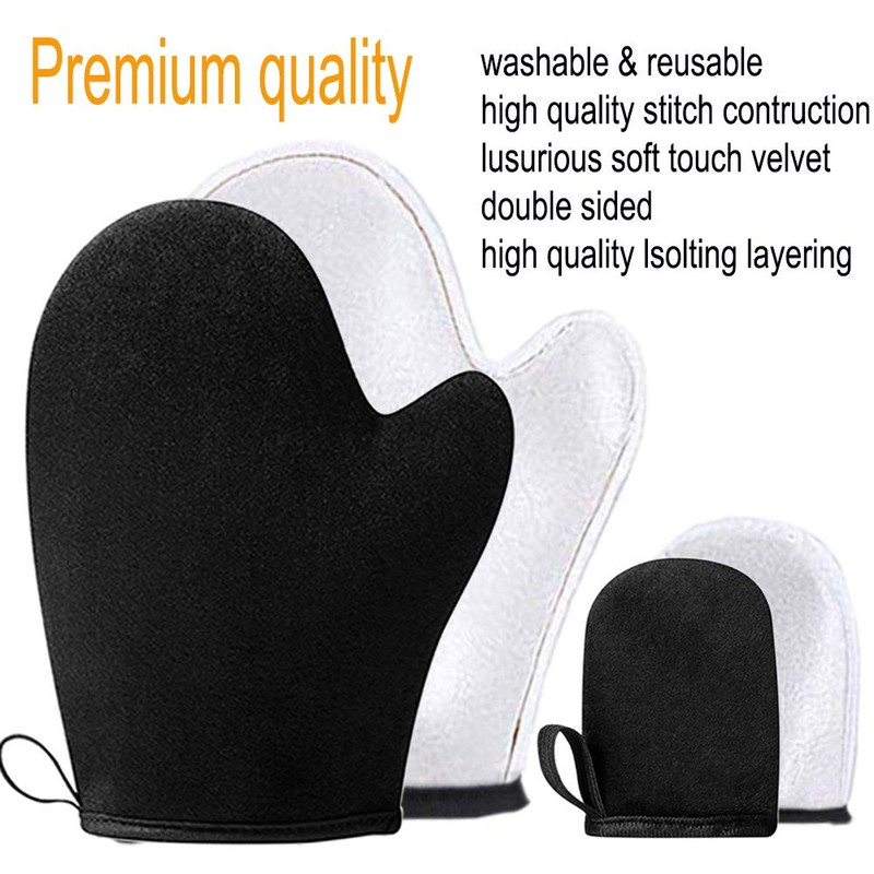 Self Tanning Mitt Set Includes Self Tanner Mitt Mini Tanning