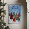 Bucilla Felt Wall Hanging Applique Kit-Modern Christmas Trees (89453E)