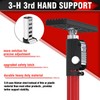 3-H Truck Cargo Bar, 43"-77" Adjustable Support Pole All Metal,Cabinet