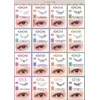 Decorative Eyelashes < 009 > (4 Pairs of Top False