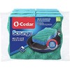 O-Cedar Multi-Use Scrunge Scrub Sponge (Pack - 24), Green, Blue