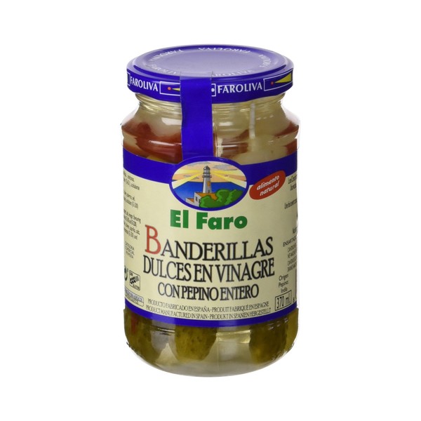 El Faro Banderillas Dulces - Mild Vegetable Skewers 150g