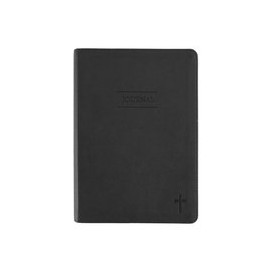 SoulScripts, Cross Embossed, Flexcover Journal, Charcoal, 6 x 8 1/2 inches, 400 inches