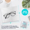 Lens Cleaning Wipes - [100 Pack] Pre Moistened Cleansing Cloths