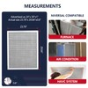 Demiwise MERV 8 24x30x1 Lifetime Air Filter, Washable Electrostatic Aluminum