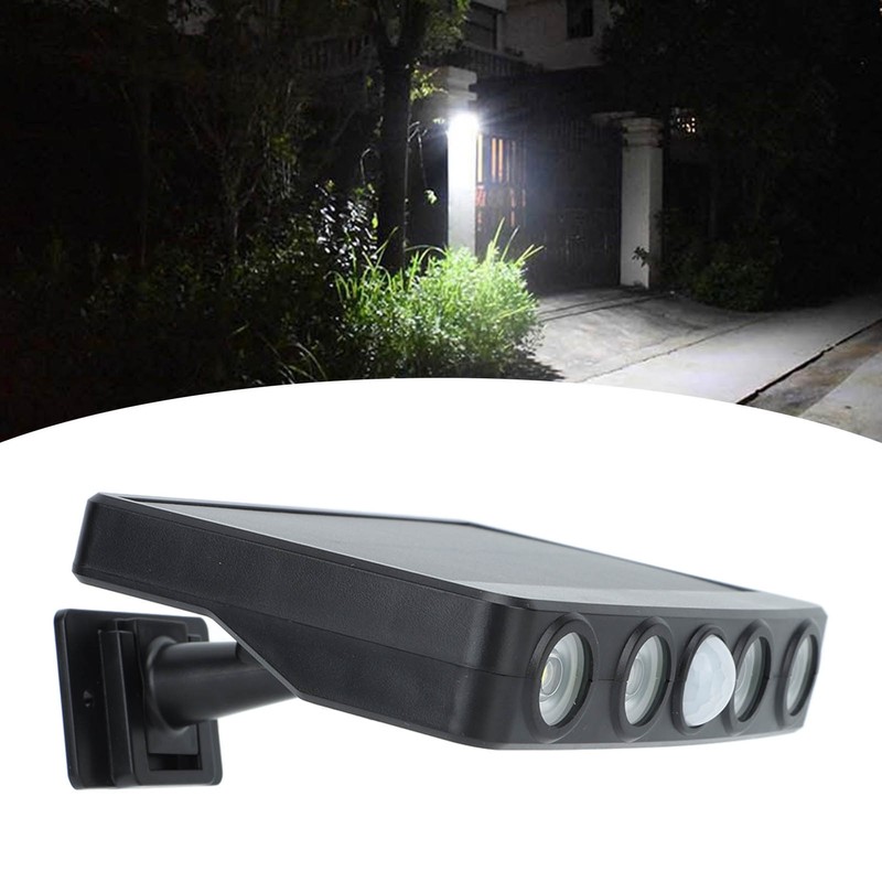 Solar Fence Lights 3 Lighting Modes Motion Sensor Security Lights