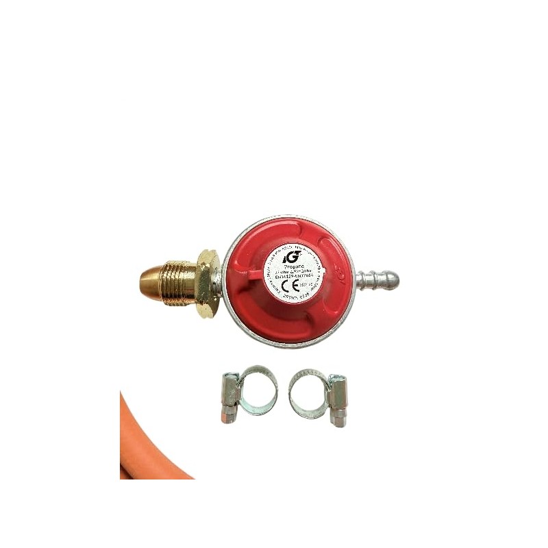 Screw‑On Propane Regulator Kit – 37mbar Low‑Pressure LPG Regulator with