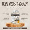 SamaN Interior Water Based Wood Stain - Natural Stain for