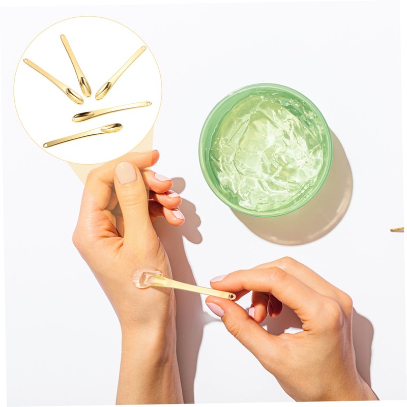 Ipetboom Sets Mini Cosmetic Spatula for Face Cream Eye Cream