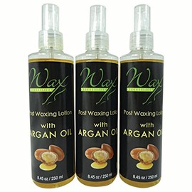 Wax Necessities Post Waxing Argan Oil Lotion 8.45 Ounces Pack of 3