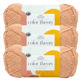 Lion Brand (3 Pack) Lion Brand Yarn 619-184X Two of Wands:Color Theory Yarn, Himalayan Salt