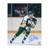 Brian Bellows Signed Minnesota Hockey Vintage 8x10 Photo