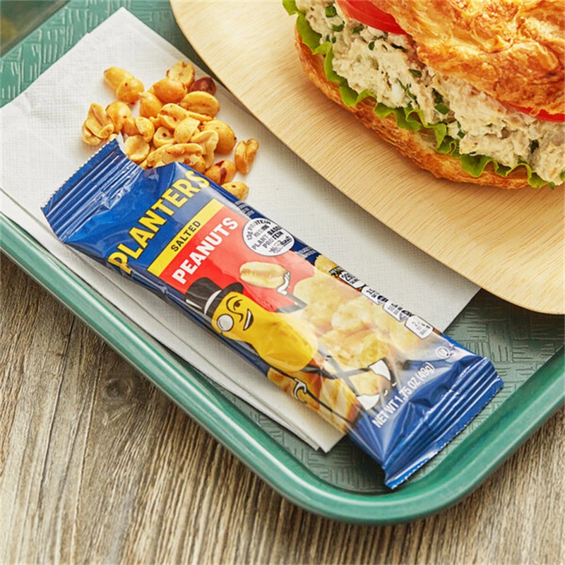 FixtureDisplays Planters Roasted Salted Peanuts 1.75 oz. Pouch - 48/Pieces