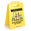 Funny Mad Scientist Halloween Desk Sign Lab Classroom Decor Science