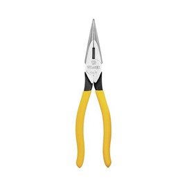 Tulmex 203-8 | Pinza de Punta Cónica con Corte 8"" | Cuchillas templadas de larga duración | Cabeza delgada para espacios reducidos | Pinzas electricista | Herramientas | Acero forjado USA