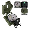 Military Compass, with Sighting Lines, Impact Resistant & Waterproof Compass