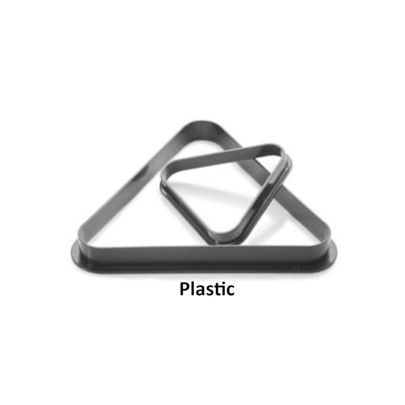 Peradon 15 Ball Full-Size Snooker Triangle Plastic for 2 1/16