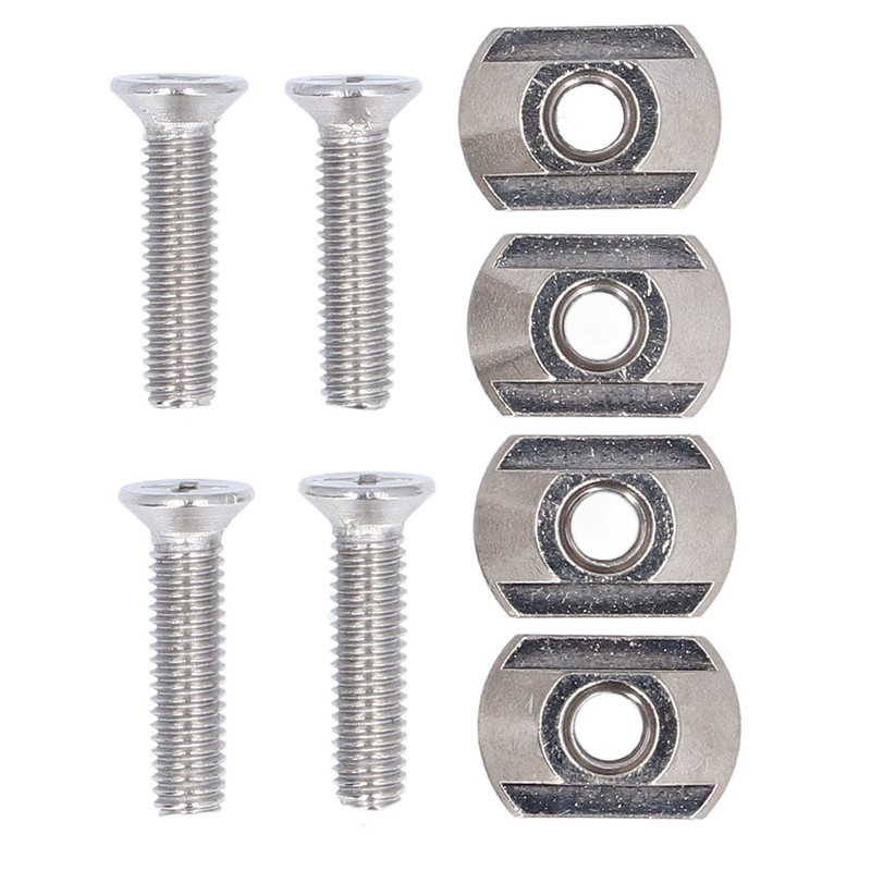 Surfing Accessories Stainless Steel Fin Screw and Plate for Surf