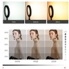 10in USB Desktop Ring Light with 3 Color Modes/10 Brightness