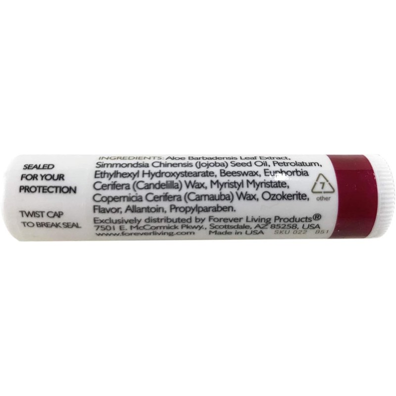 Forever Living 3 X Aloe Lips Balm - Soothe,Moisturize,Heal &